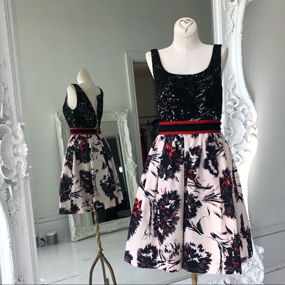 Anthropology dress with sequin detail.